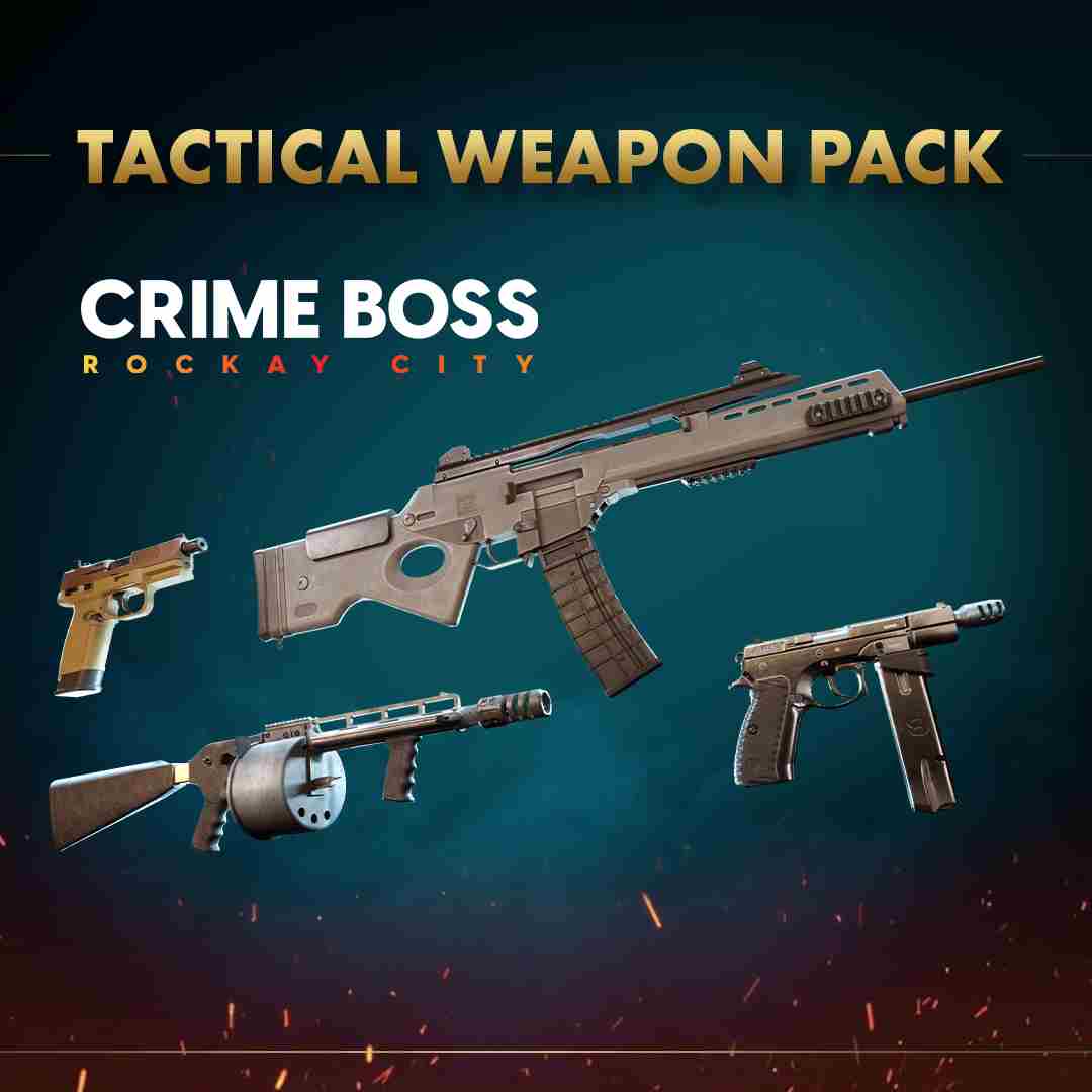 Crime Boss: Rockay City — Pacote de armas táticas