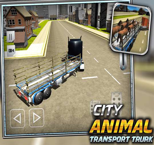 City Animal Transport Truck screenshot 1
