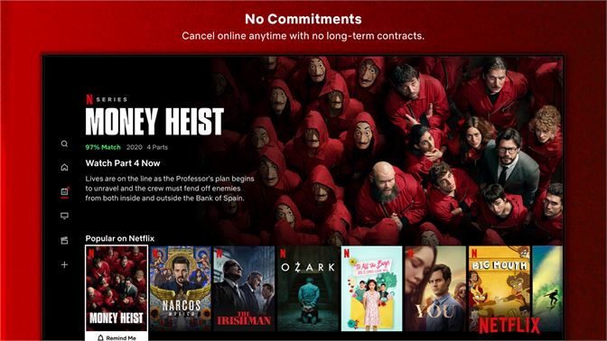get netflix app for windows 10 without microsoft account