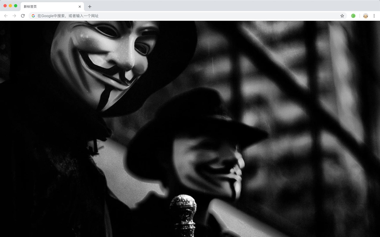 "Anonymous Mask" 4K Wallpaper HomePage