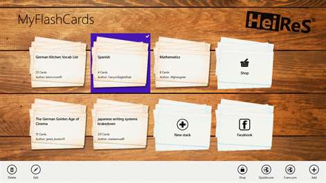 MyFlashCards Screenshots 2