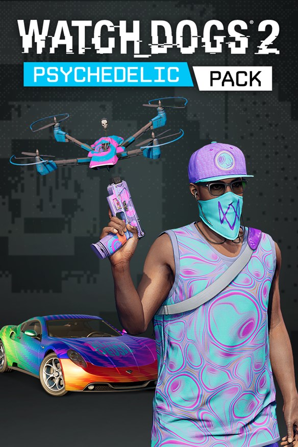 Watch Dogs2 - Psychedelic Pack Xbox Series X|S and Xbox One cover art
