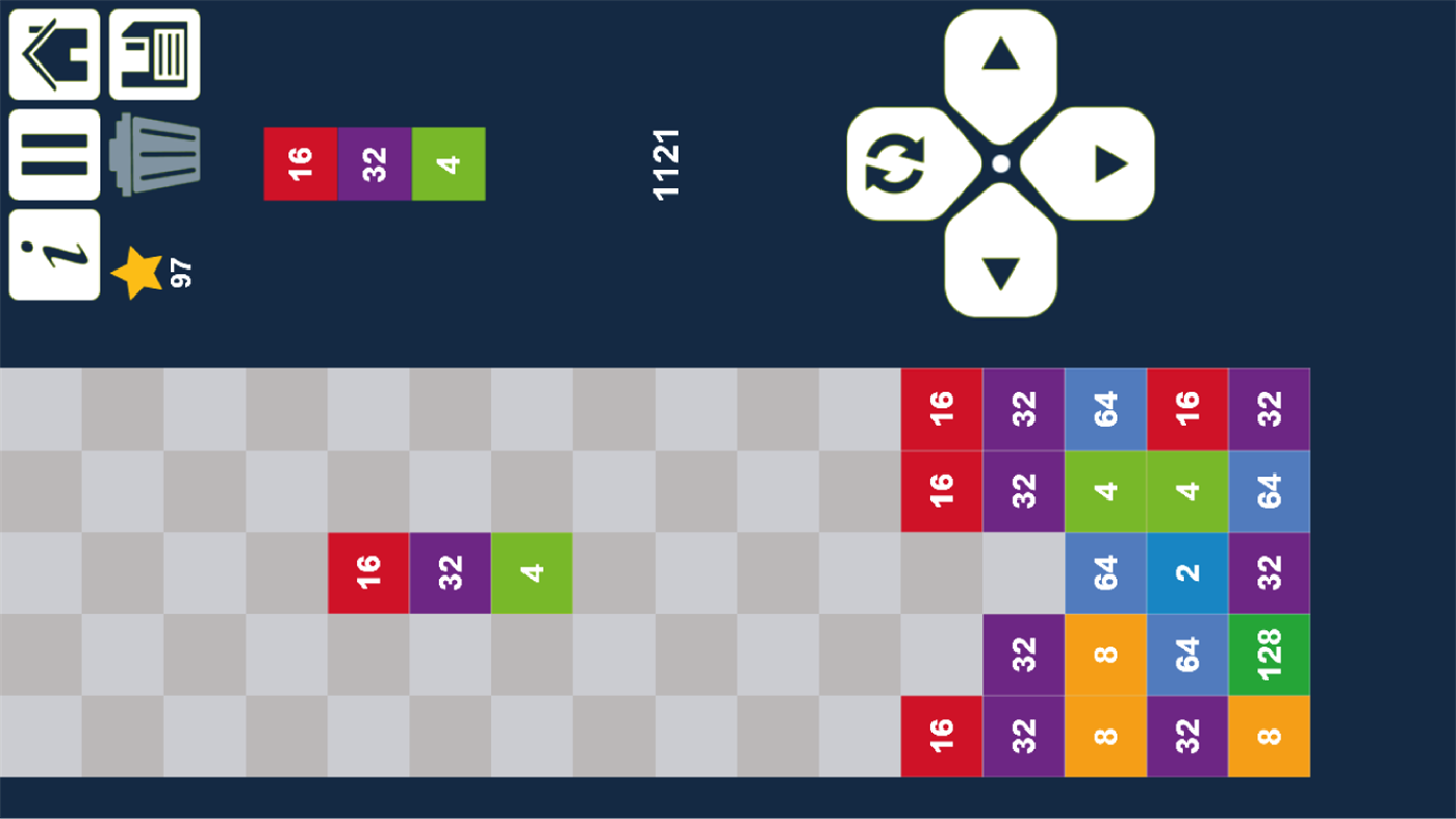 #4. Columns 2048: Match 3 Block Puzzle (Windows) 由: Amr Hassan