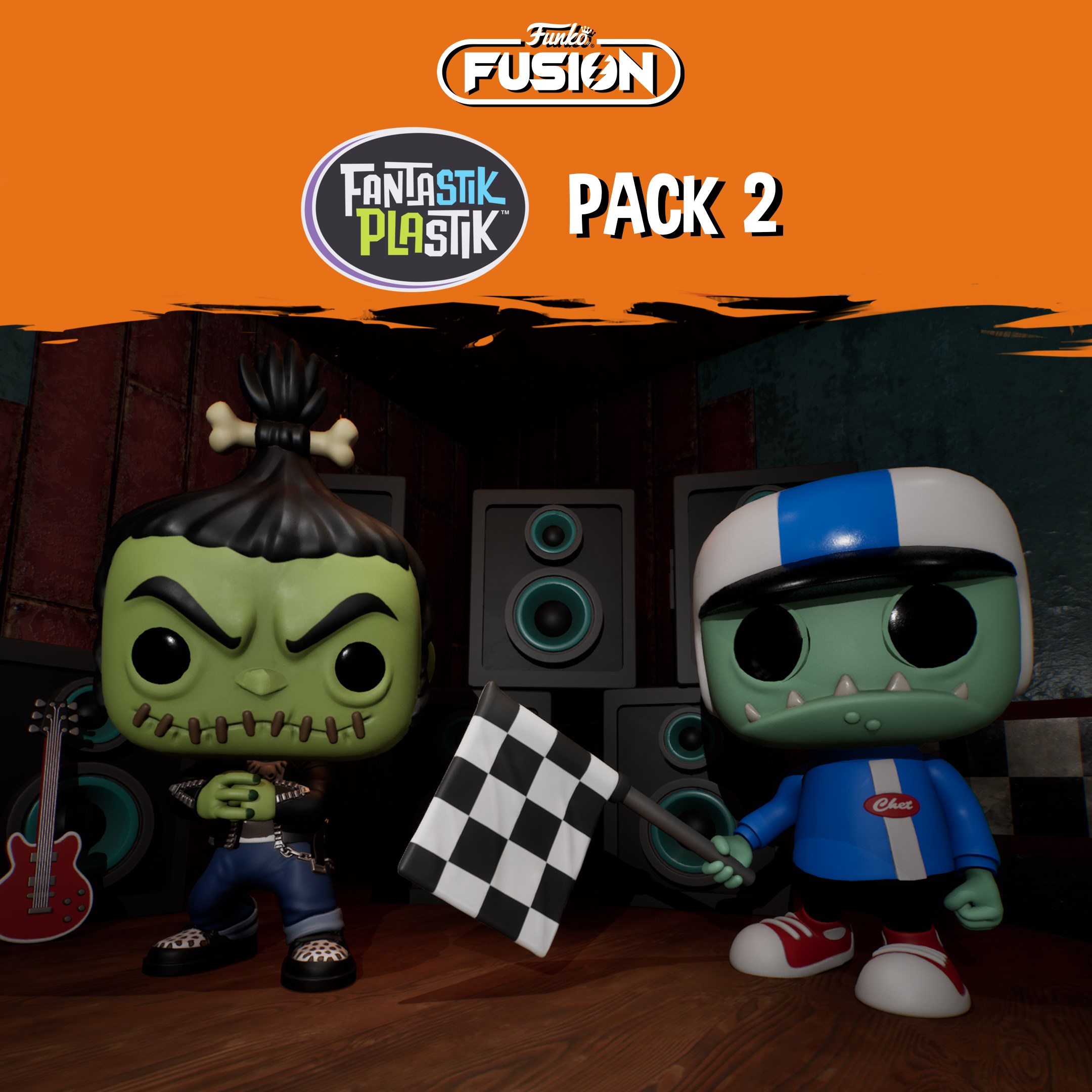 Funko Fusion - Fantastik Plastik Pack 2 - Rocko Billy and Chet