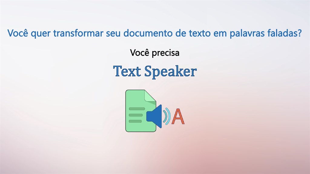 Programa para transformar texto em voz para Windows, Versão 2024