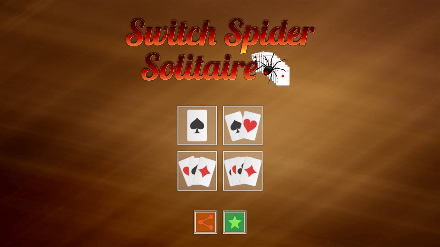 #1. Switch Spider Solitaire (Windows) By: ALGOTECH SOFTWARE