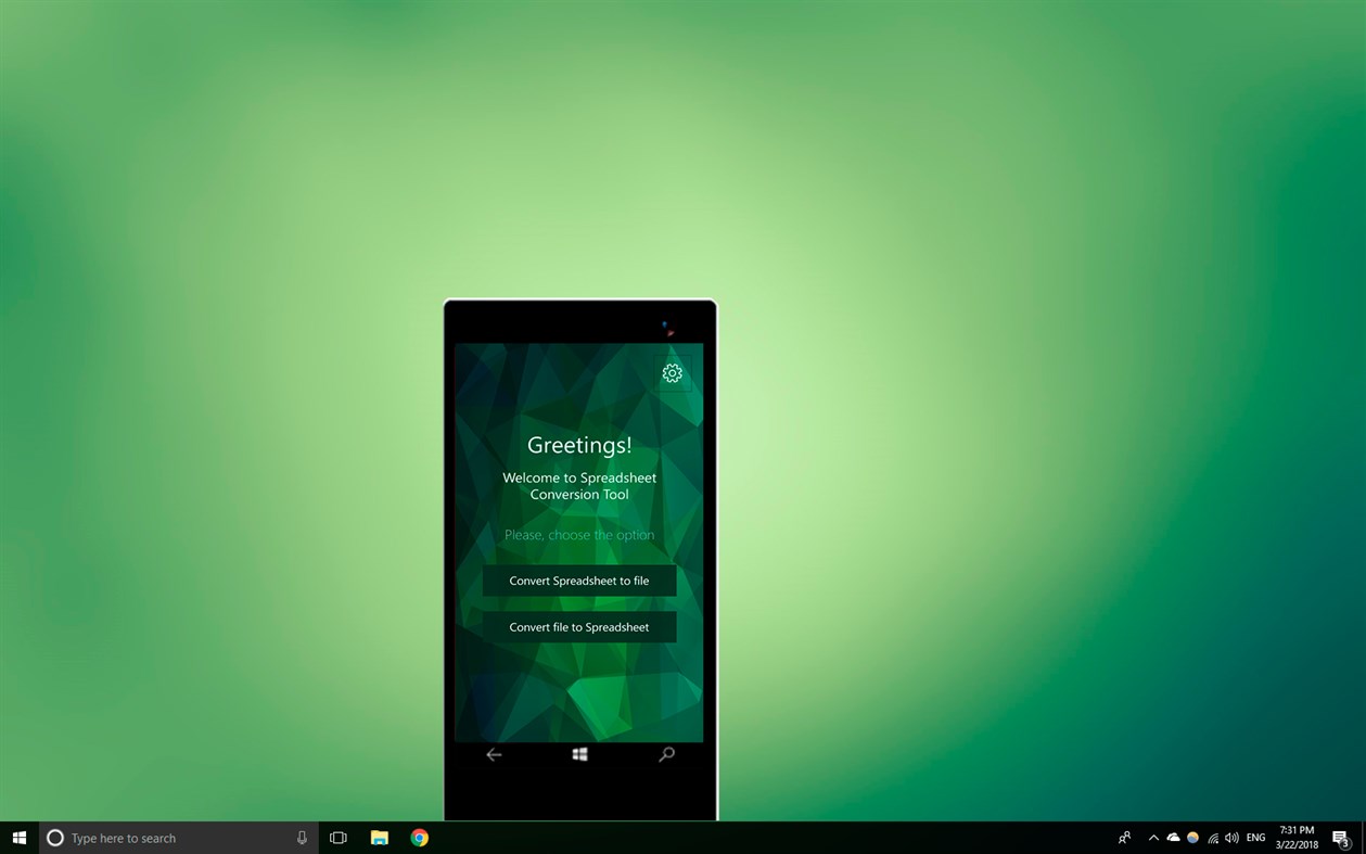 #4. Spreadsheet Conversion Tool (Windows) Με: Roxy