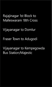 Bangalore Buses screenshot 7