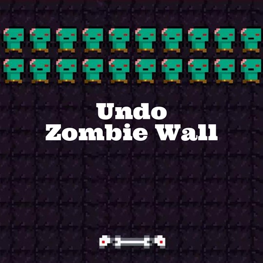 Undo Zombie Wall for Xbox in Belgium region