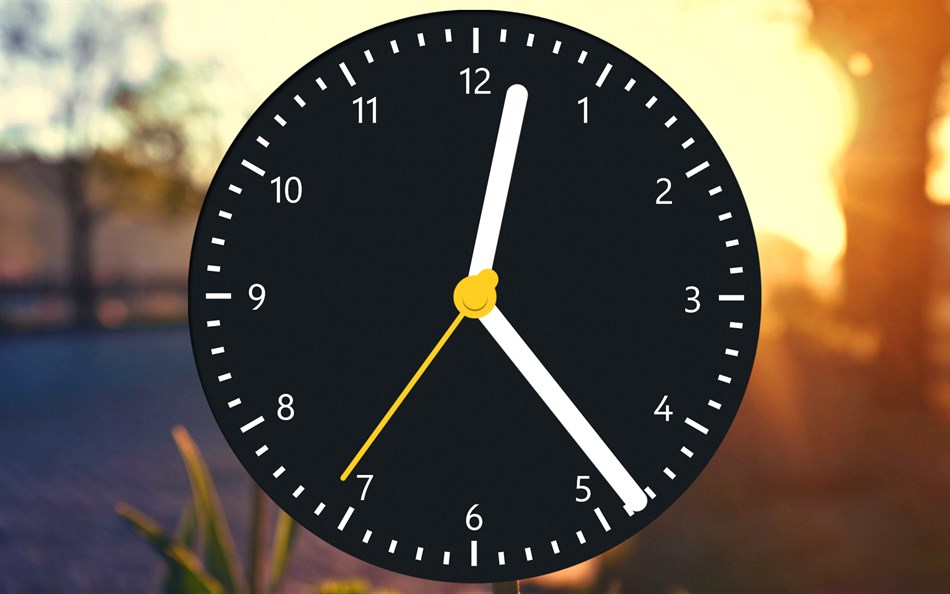 Clocks - The evolving clock App (Windows) Podle: Timo Pijnappel