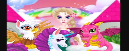 Elsa Magic Zoo Game marquee promo image