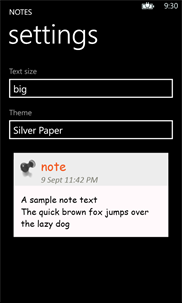 Notes screenshot 5