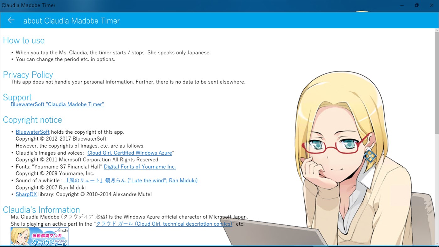 #6. Claudia Madobe Timer (Windows) 由: BluewaterSoft