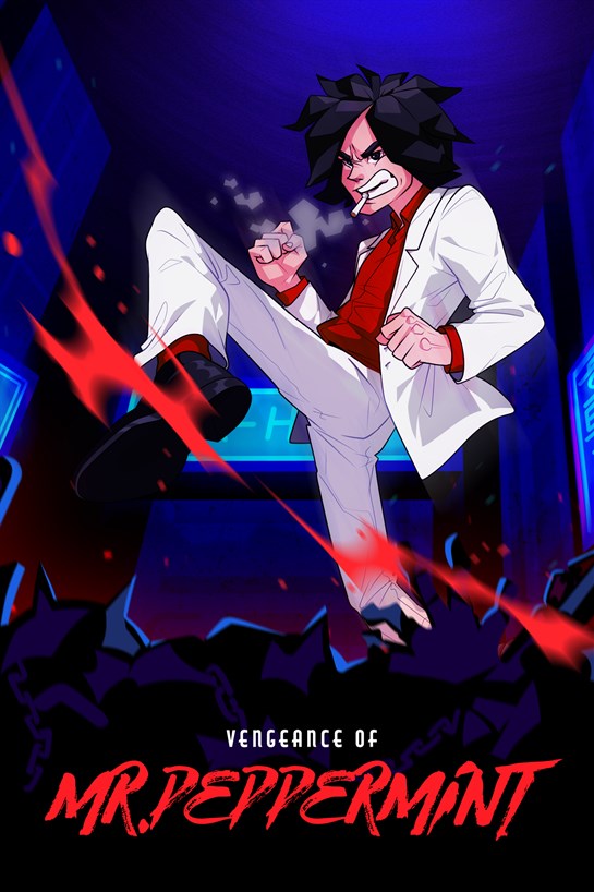 Foto en caja de Vengeance of Mr. Peppermint