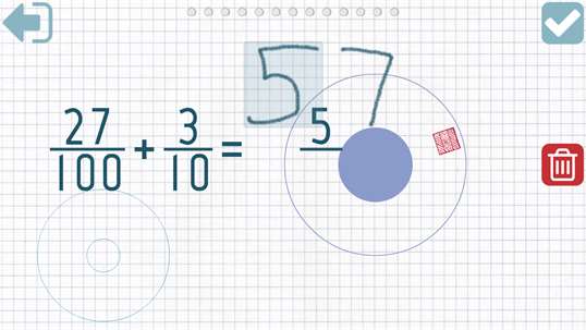 Fourth grade Math skills - Fractions screenshot 7