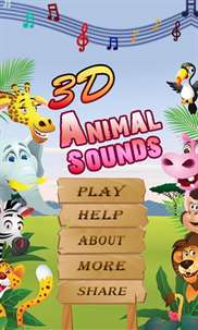 3D Animal Sounds screenshot 1