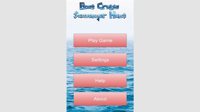 Boat Cruise Scavenger Hunt - Microsoft Apps