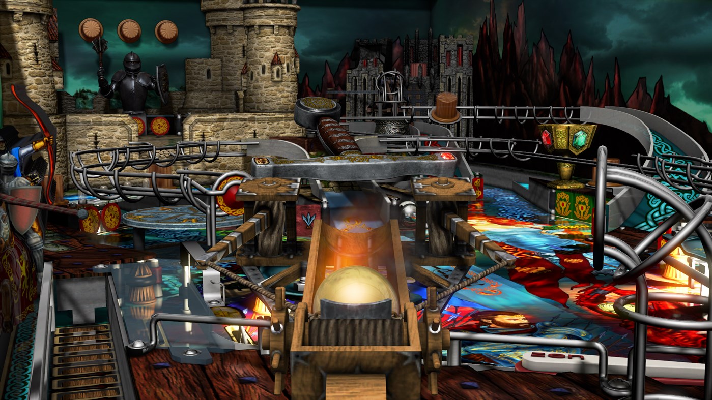#4. Pinball FX3 - Medieval Pack (Xbox) Podle: Zen Studios