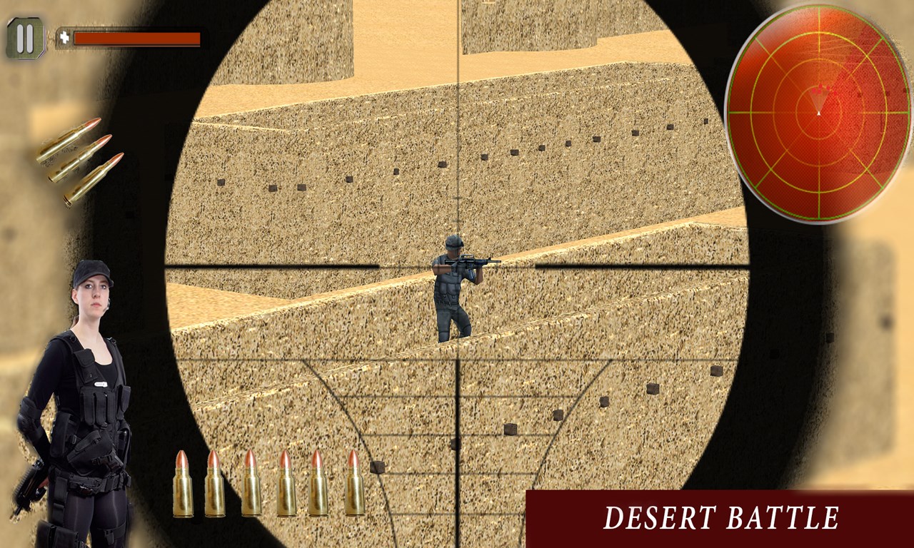 Desert Target Sniper Duty