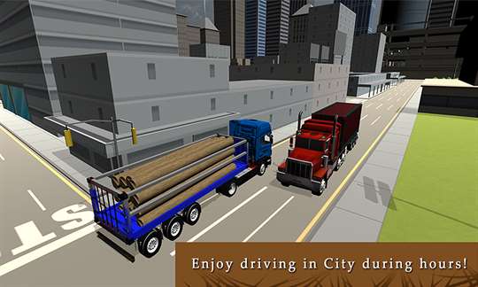 Cargo Transport Truck Driving screenshot 1