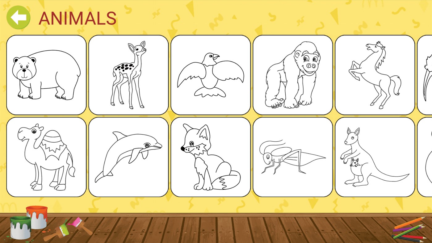 #2. Kids Coloring Fun (Windows) 由: Kids Play Learning Games