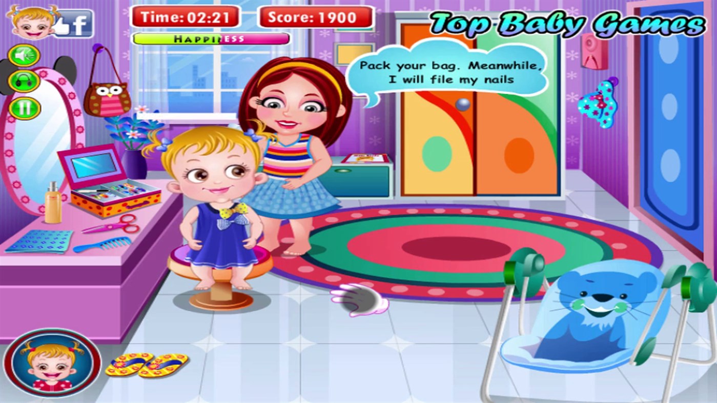 #2. Baby Hazel Beach Party (Windows) By: GameTab LLC