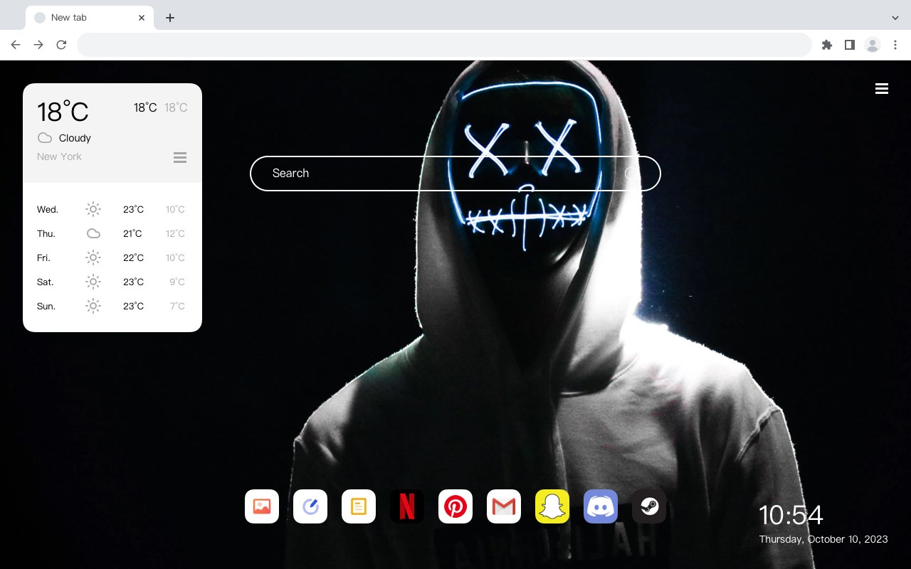 "Anonymous Mask" 4K Wallpaper HomePage