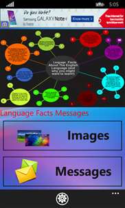 Language Facts Messages screenshot 1