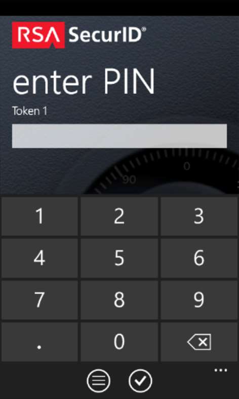 RSA SecurID Screenshots 1