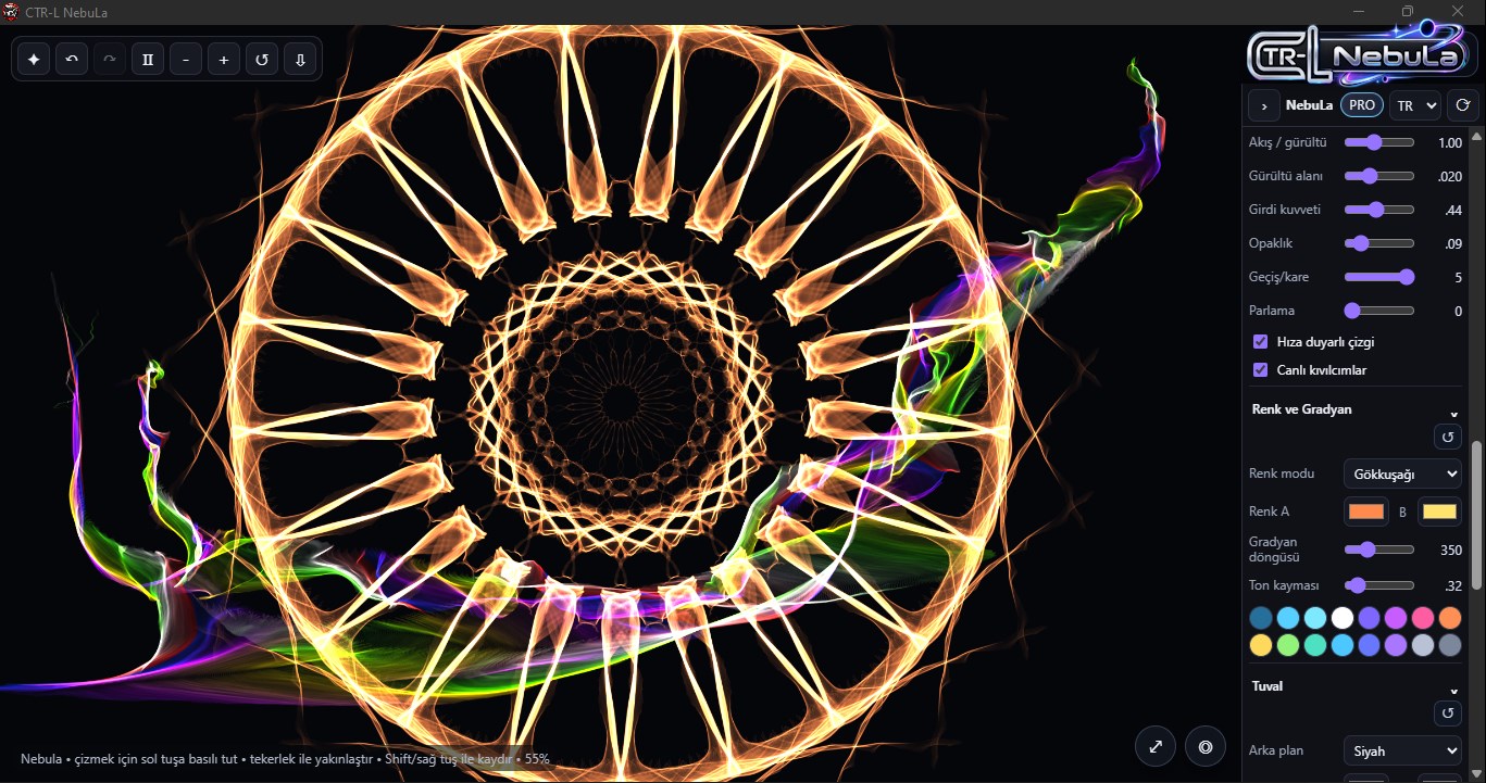 Ctr-L NEbuLa screenshot