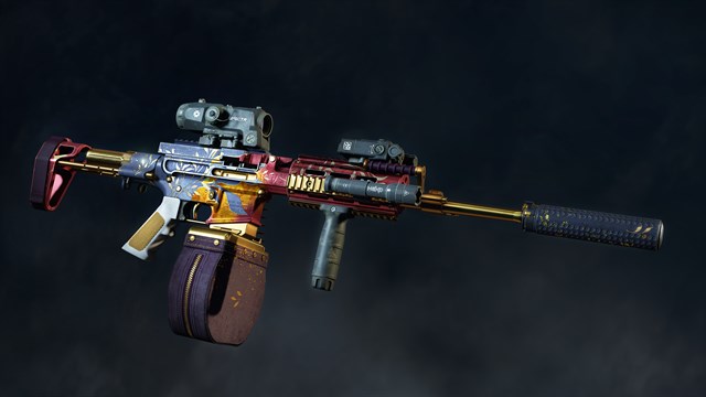 World War Z - Golden Bloom Weapon Skins Pack screenshot 1