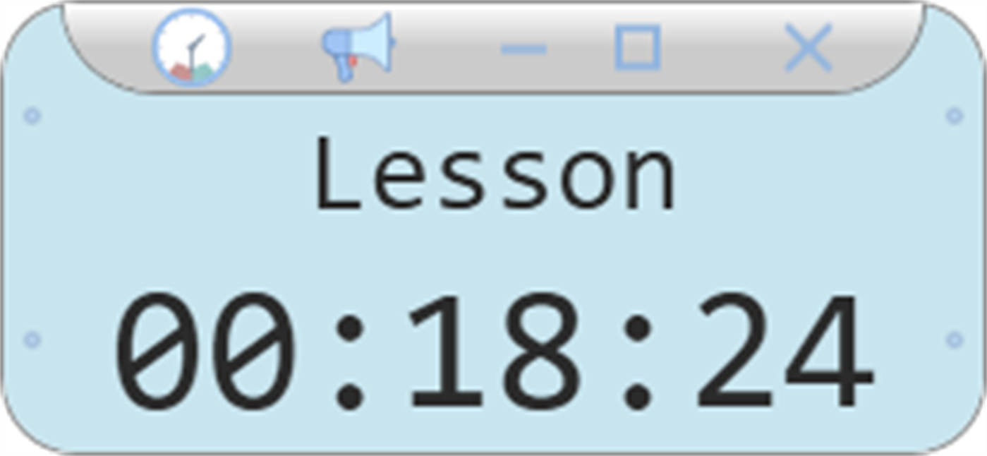 #1. LessonTimer (Windows) 由: Roman Strelkov