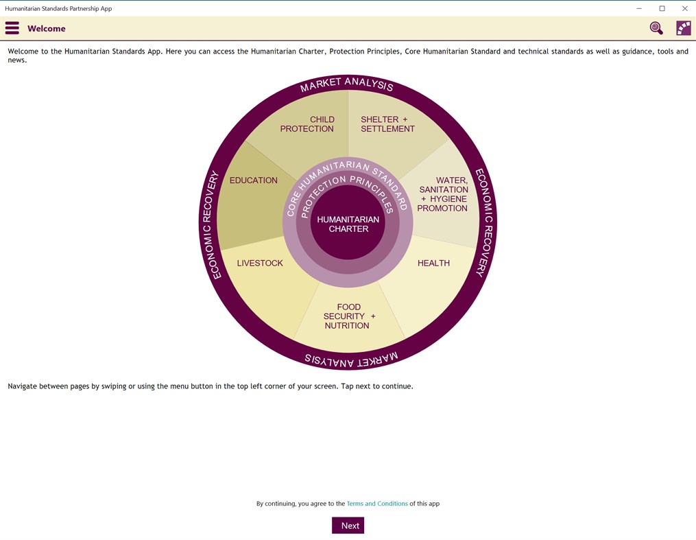 #2. Humanitarian Standards Partnership App (Windows) 由: Data Nirvana
