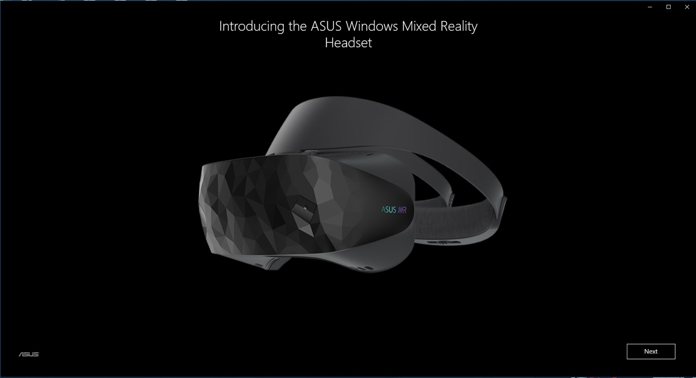 #1. ASUS Windows Mixed Reality Headset (Windows) Ved: ASUSTeK COMPUTER INC.