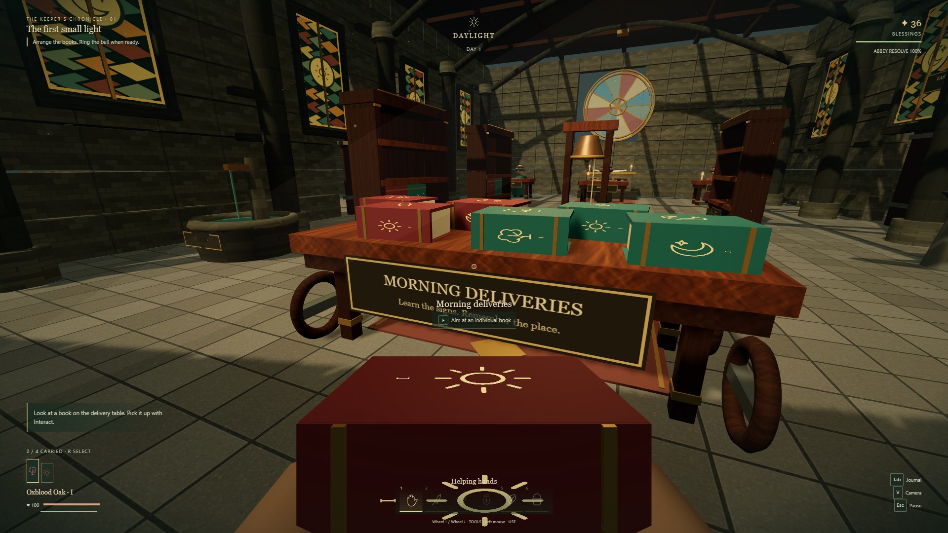 Vesper Monk Book screenshot 1 of 4