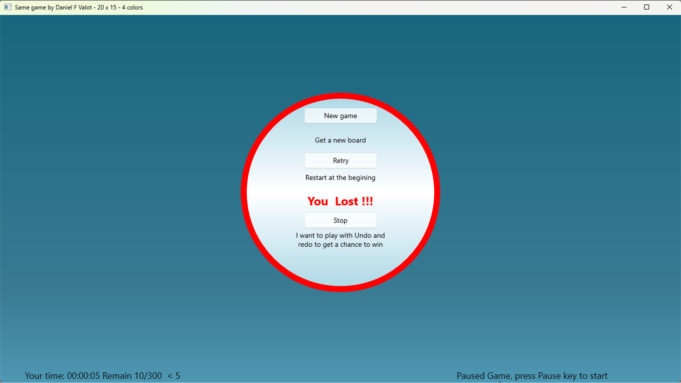 #7. Same-Solitaire (Windows) Podle: Daniel F Valot