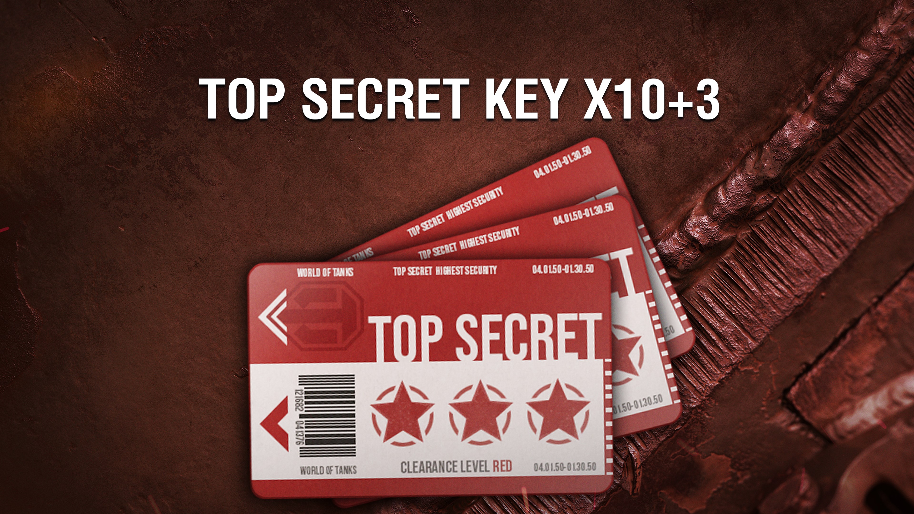 Buy World of Tanks - 10 Top Secret Key Cards + 3 Bonus! - Microsoft Store en-AU