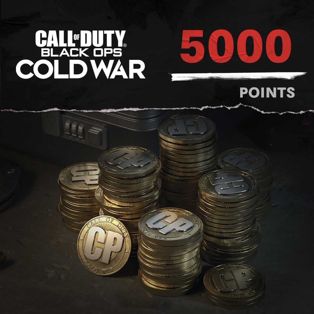 5.000 Call of Duty®: Black Ops Cold War-Punkte