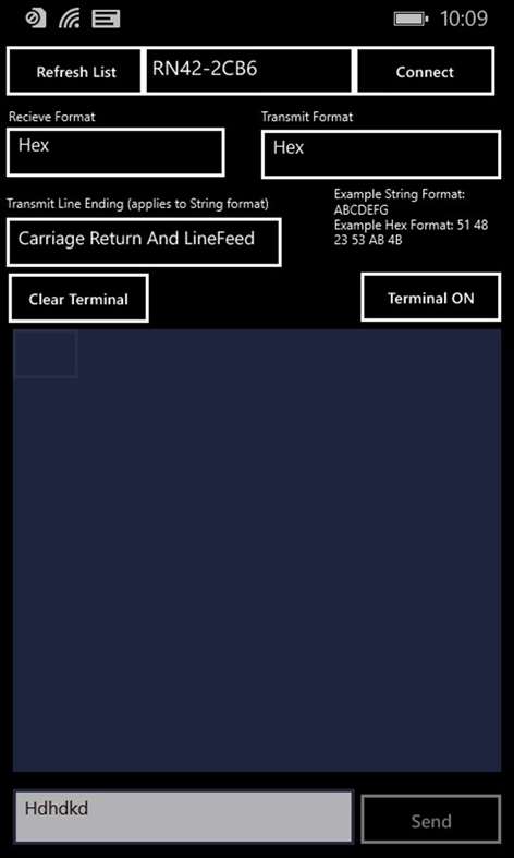 Serial bluetooth terminal как работает