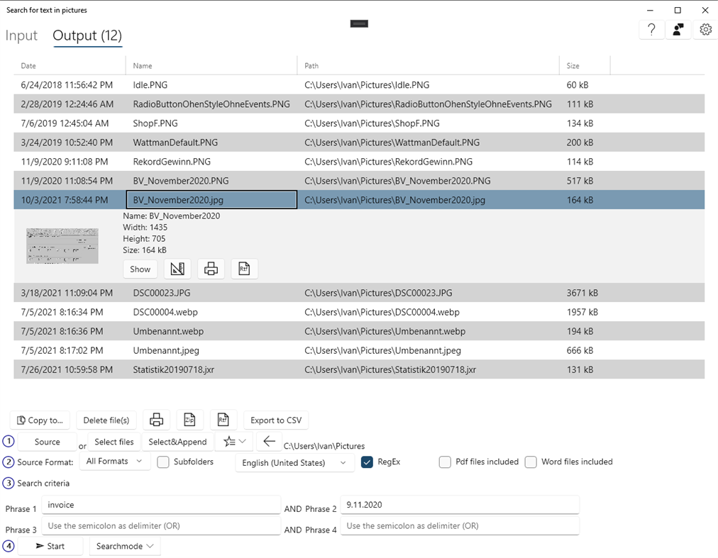 #2. Search for text in pictures (Windows) di: Ivan Makaruskin