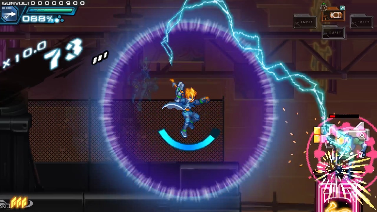 Azure Striker GUNVOLT screenshot 3