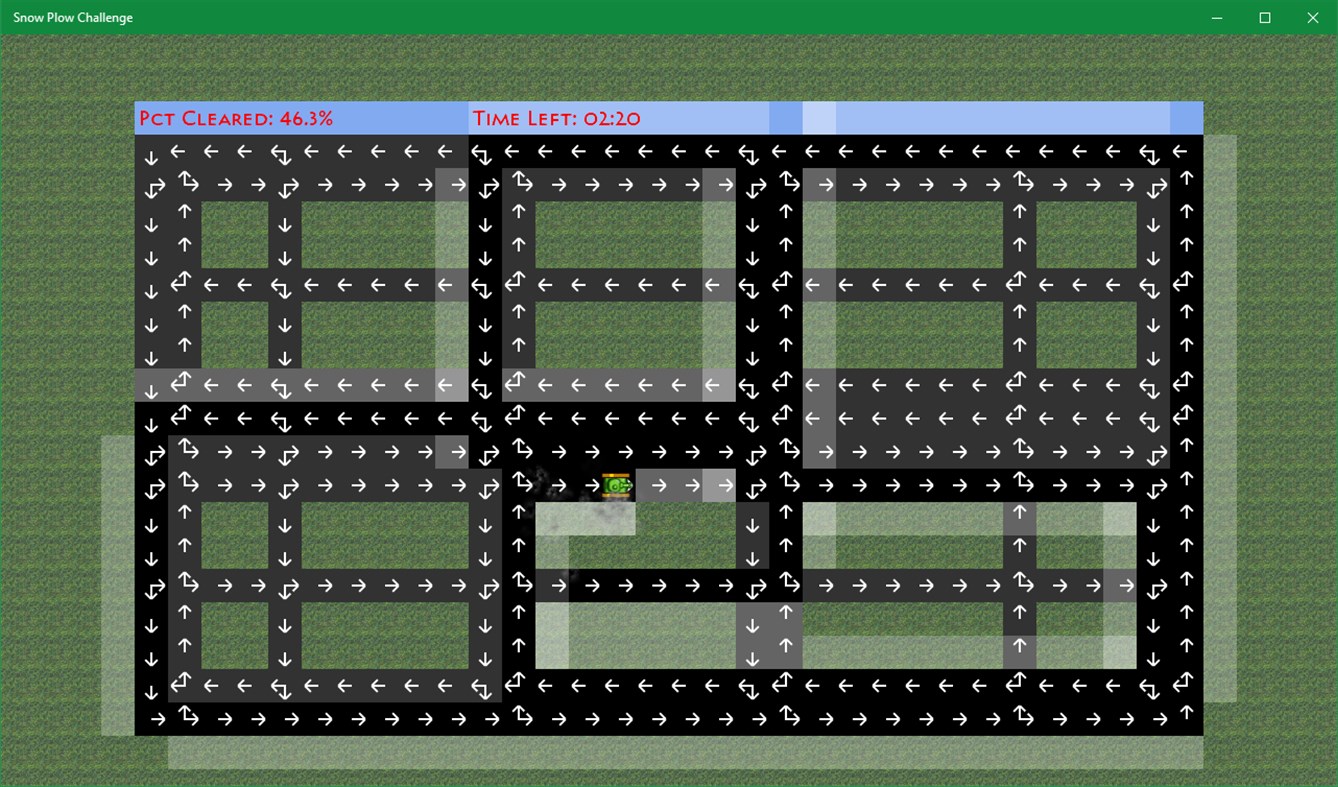 #3. Snow Plow Challenge (Xbox) 来自: Binary Decision Technologies
