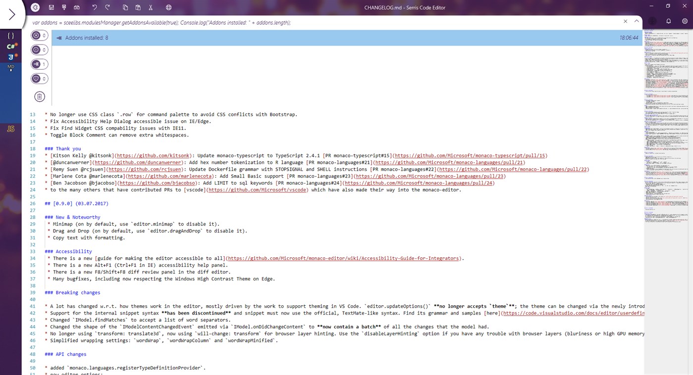 #5. Serris Code Editor (Windows) 由: Seeriis