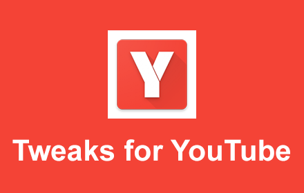 Tweaks for YouTube small promo image