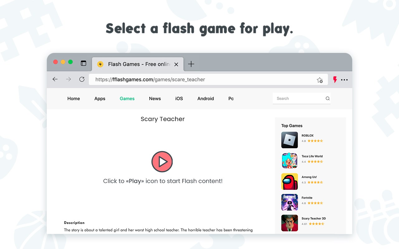 Flash Games Emulator