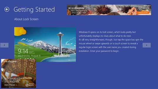 Guide for Windows 8 screenshot 3