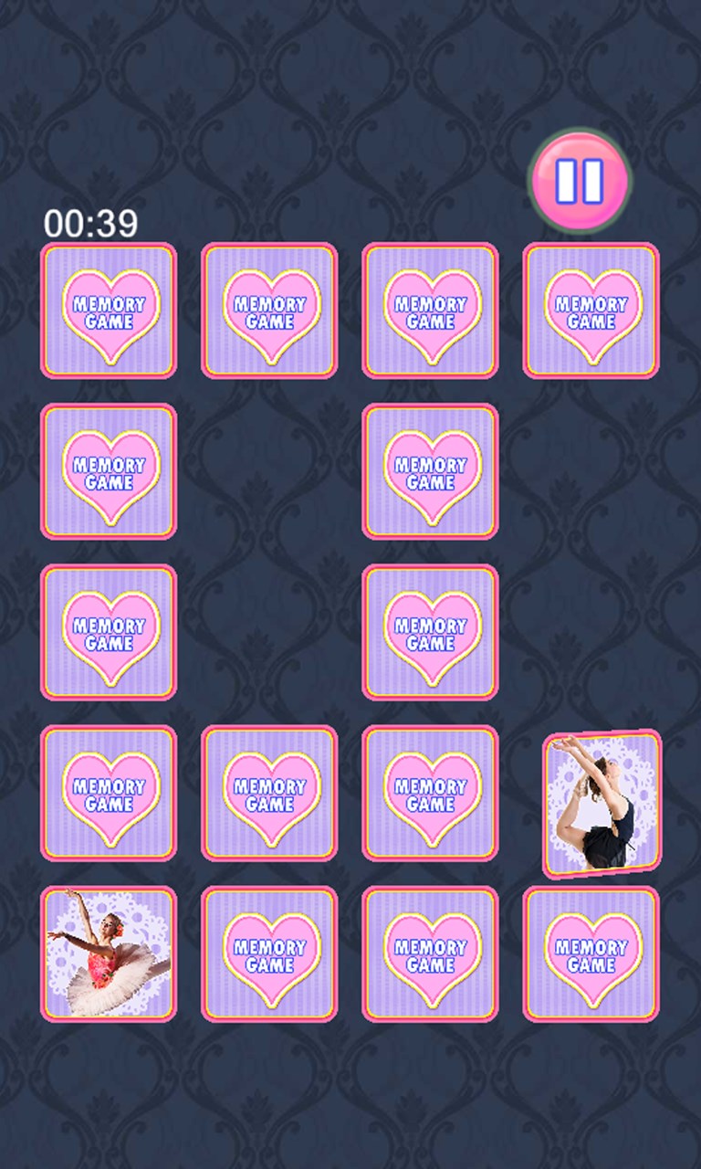 Captura de Pantalla 8 Ballerina Memory Game windows