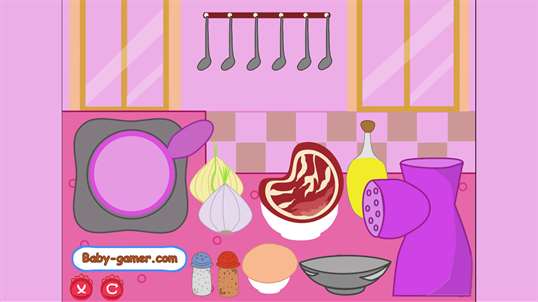 Cutlet cooking food game screenshot 1