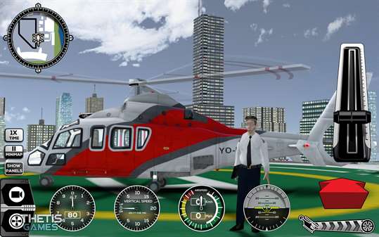 Helicopter Simulator 2017 Premium Edition screenshot 2