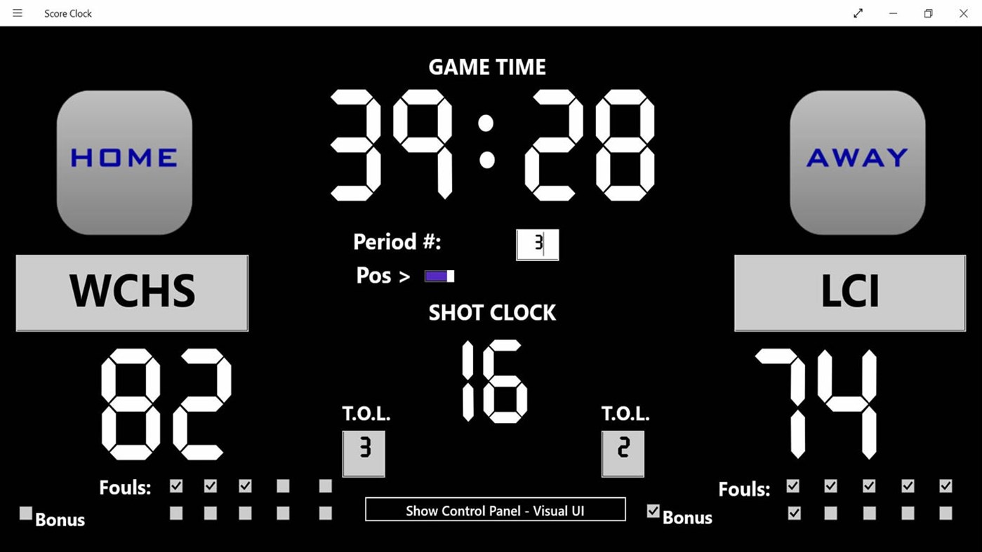 #1. Score Clock (Windows) Göre: Educatesoft